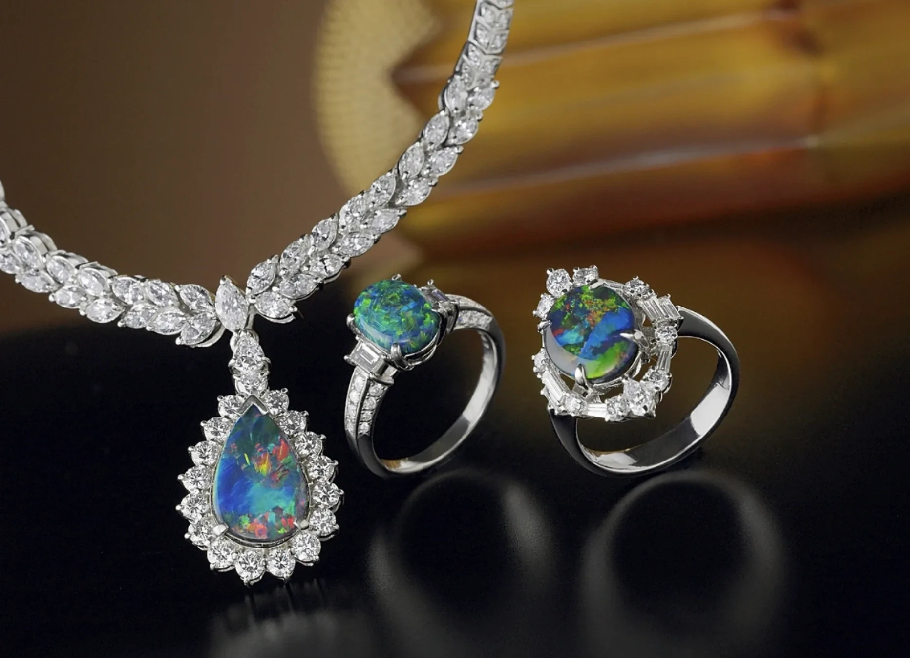 Natural diamonds and exotic opals sourced directly from India, Australia, and Ethiopia
